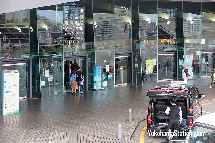 The entrance to Yokohama Passenger Terminal