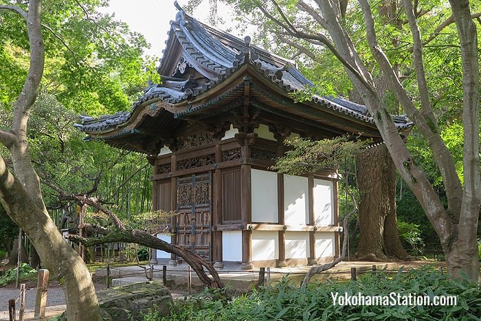 The Juto Oido of Old Tenzui-ji Temple