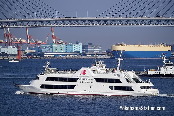 The Marine Rouge on Yokohama Bay