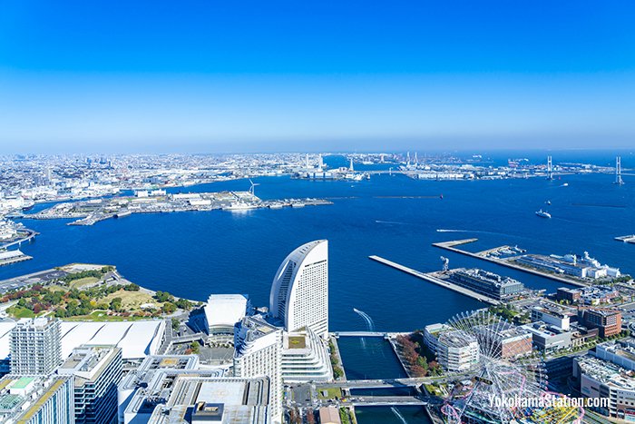 A view over Yokohama Bay